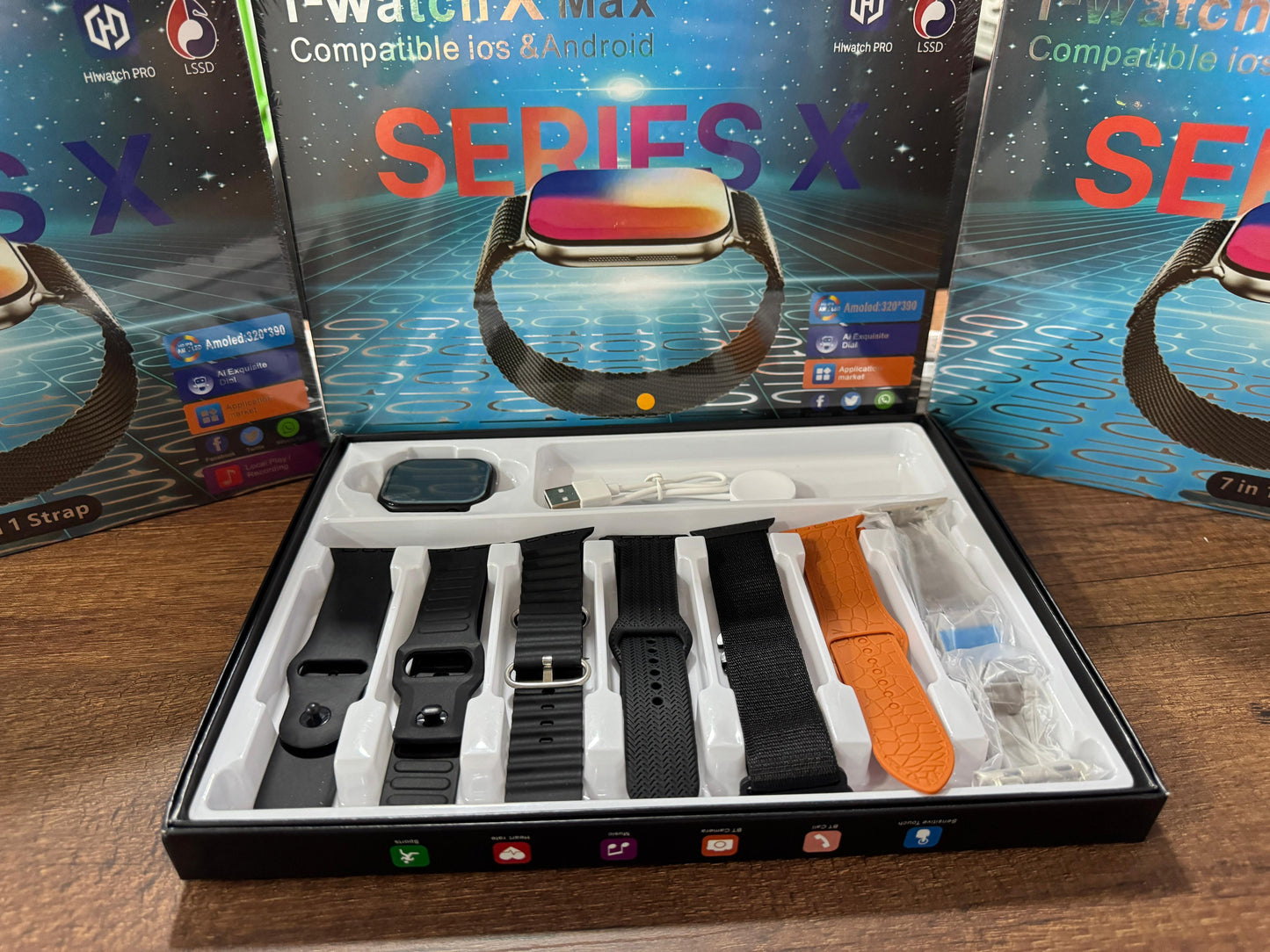SMARTWATCH T-WATCH X MAX 7 EN 1